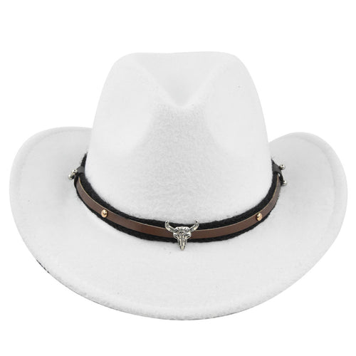 Cowhead Western Cowboy Hat Cornice